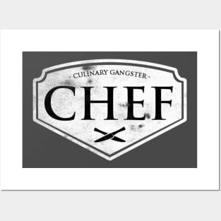 Culinary Gangster Chef Posters and Art